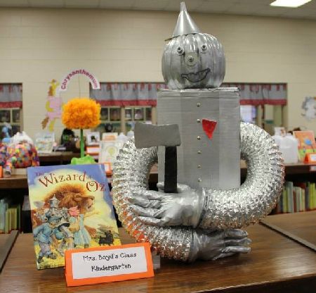 Tin Man Halloween Pumpkin