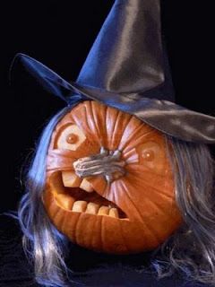 Witch Halloween Pumpkin Carving Ideas
