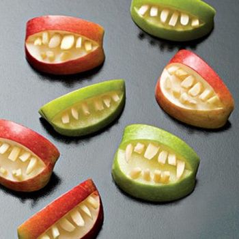 Apple Slice Halloween Treats For Kids