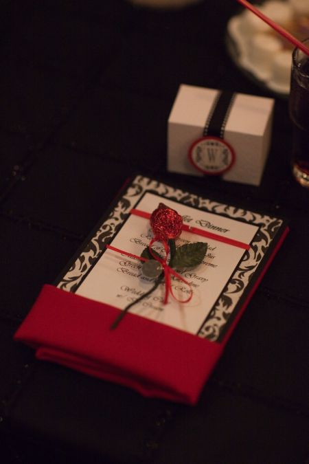 Hershey Kiss Rose Favor Presentation