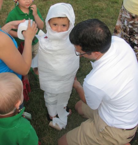 Halloween Mummy Contest