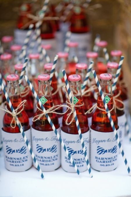 Wedding Favor Koozie Idea