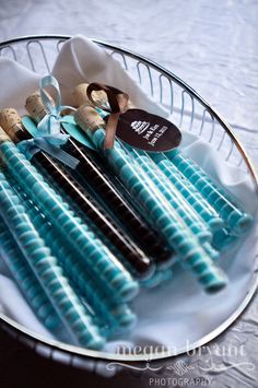 M&M Wedding Favor Tubes