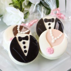 Bride And Groom Oreo Cookie Favors