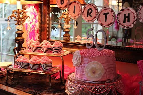 Planning A 50th Birthday Party Tablescape