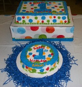First Boy Birthday Cake And Smash Cake