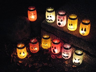 Halloween Inspired Luminaries