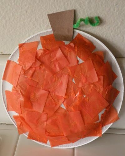 The Great Pumpkin Preschool Craft