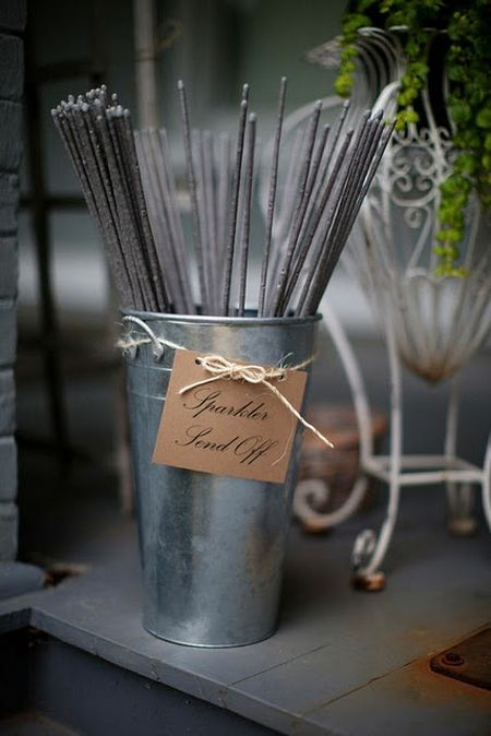 Sparklers For Weddings Display
