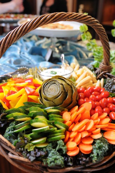 Vegetable Appetizer Veggie Basket