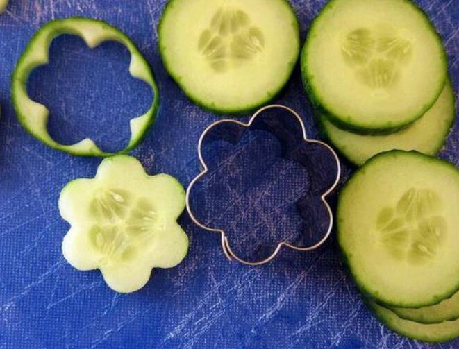 Cucumber Vegetable Appetizers