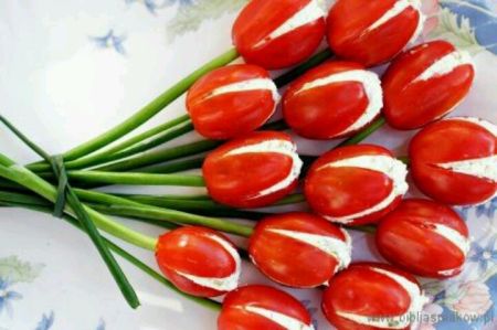 Tomato Vegetable Appetizers
