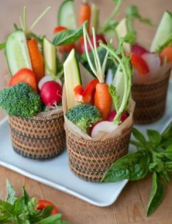 Vegetable Appetizer Basket