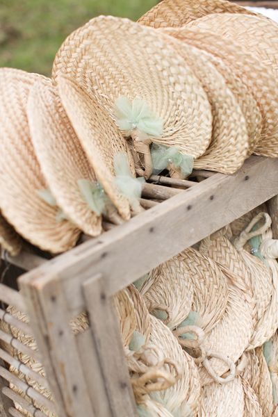Vintage Wedding Favor Fans