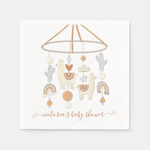 Zazzle Baby Girl Shower Ideas Boho Mobile