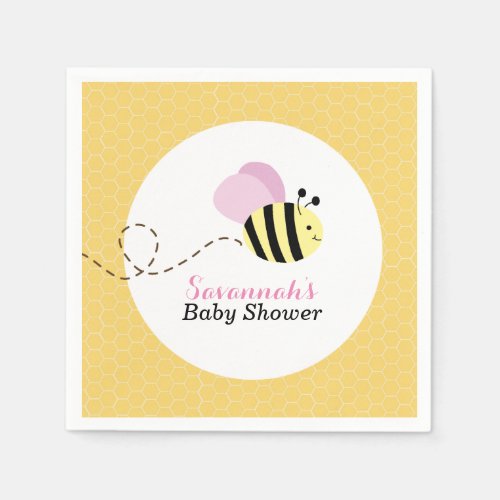 Zazzle Baby Girl Shower Ideas Bumble Bee Pink Wings