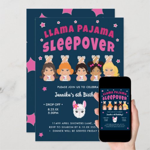 Zazzle Llama Birthday Party Ideas Sleepover
