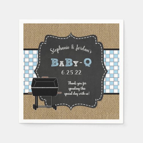 Zazzle Simple Boy Gingham BBQ